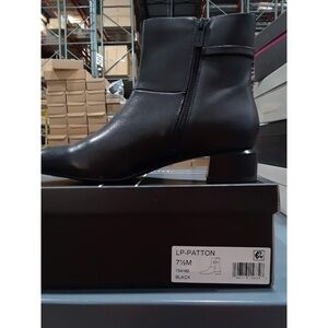 Liverpool Los Angeles Patton Black Ankle Boot, 7.5 Extra-Wide